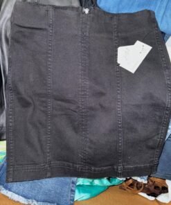 Shelf Pulls pallets of clothing