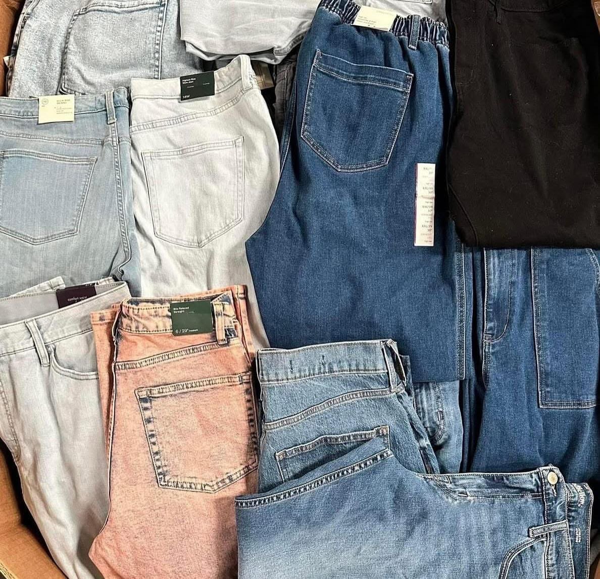 Jeans pallets